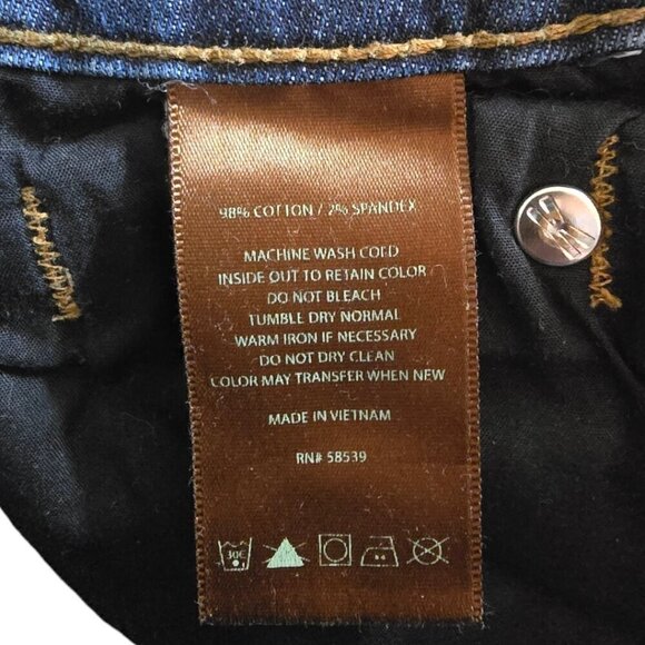 Kut from the Kloth Catherine Boyfriend Destructed Mid-Rise Jeans Sz 10 - Picture 9 of 10